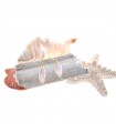 Boucles Pierres Fines Transparentes - Allongées Rose Opal