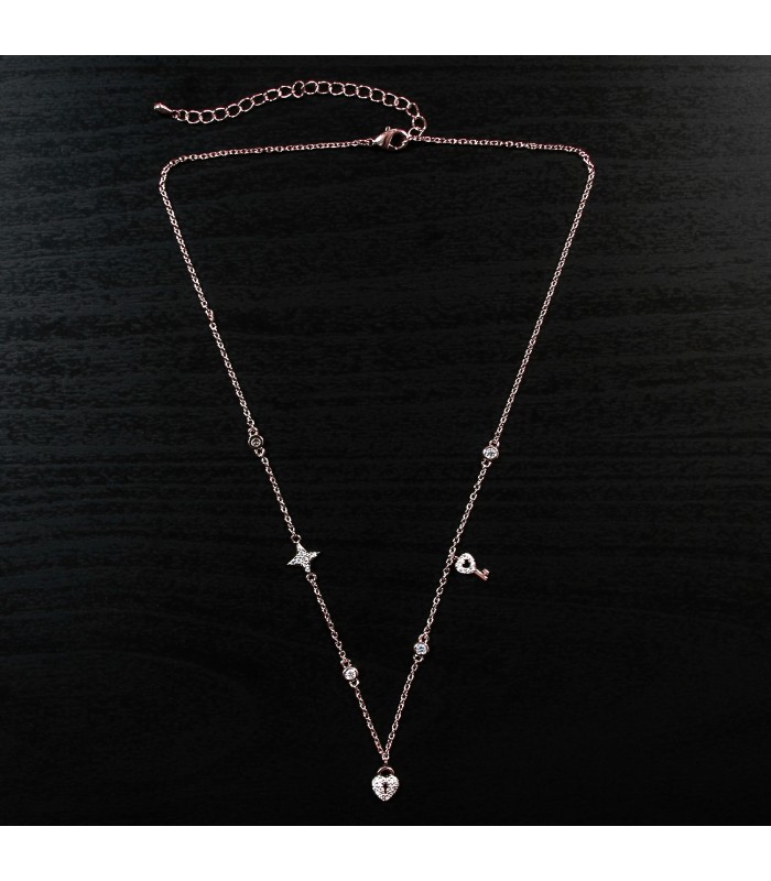 Collier Choker - Cadenas Etoile Clé