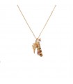Collier Long Ajustable Pendentif Coquillage