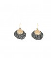 Boucles d'oreilles feuilles filigranes