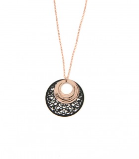 Collier avec pendentifs cercles - Actuel Diffusion