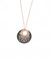 Collier avec pendentifs cercles